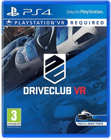 Driveclub VR PSVR CeX IE Buy Sell Donate